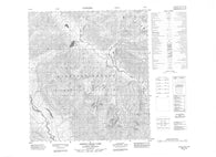 095L12 Grizzly Bear Lake Canadian topographic map, 1:50,000 scale