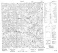 095L13 No Title Canadian topographic map, 1:50,000 scale