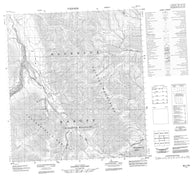 095L16 No Title Canadian topographic map, 1:50,000 scale