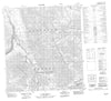 095L16 No Title Canadian topographic map, 1:50,000 scale