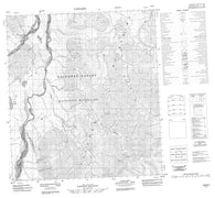 095M01 No Title Canadian topographic map, 1:50,000 scale