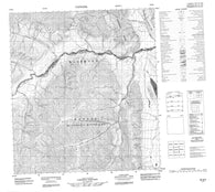 095M02 No Title Canadian topographic map, 1:50,000 scale