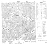 095M04 No Title Canadian topographic map, 1:50,000 scale