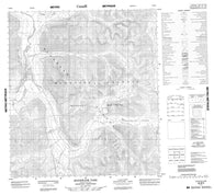 095M05 Rockslide Pass Canadian topographic map, 1:50,000 scale