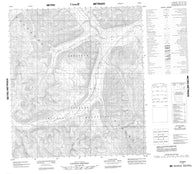 095M06 No Title Canadian topographic map, 1:50,000 scale