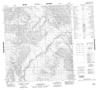 095M08 No Title Canadian topographic map, 1:50,000 scale