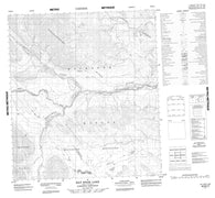 095M10 Hay Hook Lake Canadian topographic map, 1:50,000 scale