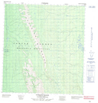 095N02 Iverson Range Canadian topographic map, 1:50,000 scale