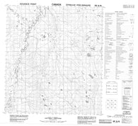 095N08 No Title Canadian topographic map, 1:50,000 scale