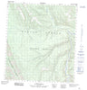 095N13 No Title Canadian topographic map, 1:50,000 scale