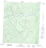 095N14 No Title Canadian topographic map, 1:50,000 scale