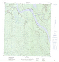 095N16 No Title Canadian topographic map, 1:50,000 scale