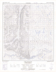 095O11 Table Mountain Canadian topographic map, 1:50,000 scale