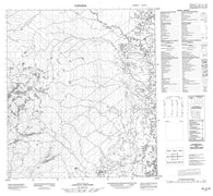 095O16 No Title Canadian topographic map, 1:50,000 scale