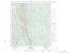 095O Wrigley Canadian topographic map, 1:250,000 scale