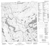 095P05 No Title Canadian topographic map, 1:50,000 scale