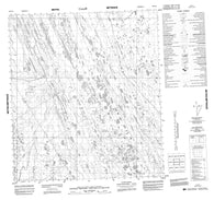 095P10 No Title Canadian topographic map, 1:50,000 scale