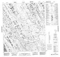 096A03 No Title Canadian topographic map, 1:50,000 scale