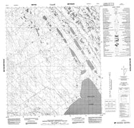 096A04 No Title Canadian topographic map, 1:50,000 scale