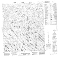 096A07 No Title Canadian topographic map, 1:50,000 scale