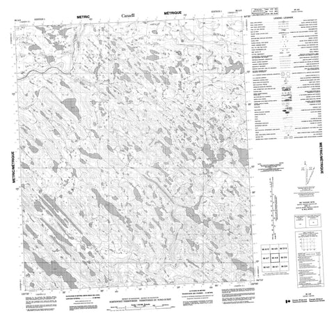 096A08 No Title Canadian topographic map, 1:50,000 scale