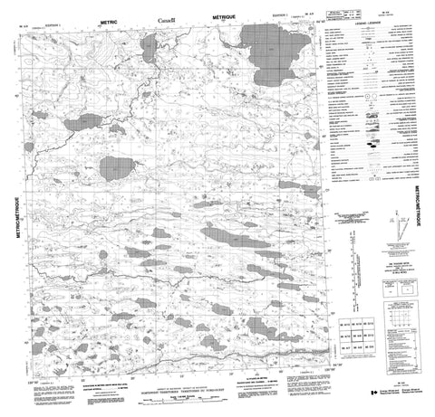 096A09 No Title Canadian topographic map, 1:50,000 scale