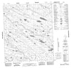 096A10 No Title Canadian topographic map, 1:50,000 scale