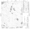 096A13 No Title Canadian topographic map, 1:50,000 scale