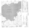096A14 No Title Canadian topographic map, 1:50,000 scale