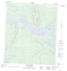 096C13 Fort Norman Canadian topographic map, 1:50,000 scale