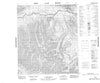 096D04 No Title Canadian topographic map, 1:50,000 scale