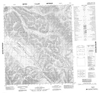 096D06 No Title Canadian topographic map, 1:50,000 scale