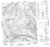 096D08 No Title Canadian topographic map, 1:50,000 scale