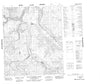 096D10 Rouge Mountain River Canadian topographic map, 1:50,000 scale