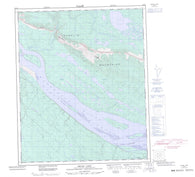 096E06 Oscar Lake Canadian topographic map, 1:50,000 scale