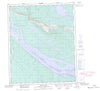 096E06 Oscar Lake Canadian topographic map, 1:50,000 scale