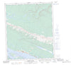 096E07 Norman Wells Canadian topographic map, 1:50,000 scale