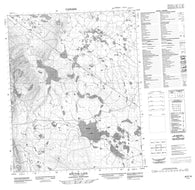 096E16 Doctor Lake Canadian topographic map, 1:50,000 scale