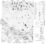 096F09 Kenny Lake Canadian topographic map, 1:50,000 scale