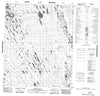 096F10 Tetso Lake Canadian topographic map, 1:50,000 scale