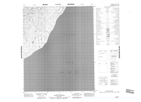 096G09 No Title Canadian topographic map, 1:50,000 scale