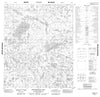 096G11 Kekwinatui Lake Canadian topographic map, 1:50,000 scale