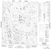 096G13 No Title Canadian topographic map, 1:50,000 scale