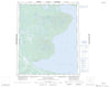 096G Fort Franklin Canadian topographic map, 1:250,000 scale