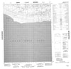 096H13 No Title Canadian topographic map, 1:50,000 scale