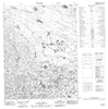 096I13 No Title Canadian topographic map, 1:50,000 scale