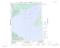 096I Cape Macdonnel Canadian topographic map, 1:250,000 scale
