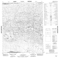 096J01 No Title Canadian topographic map, 1:50,000 scale