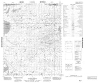 096J02 No Title Canadian topographic map, 1:50,000 scale