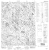 096J15 No Title Canadian topographic map, 1:50,000 scale